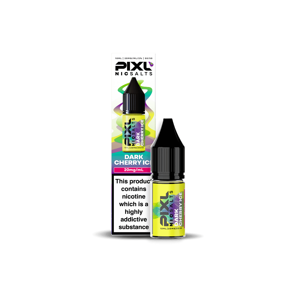PIXL Nic Salt E - Liquid Dark Cherry Ice 10ml - EUK