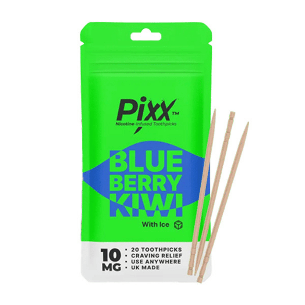 PIXX Nicotine Toothpicks Blueberry Kiwi - EUK