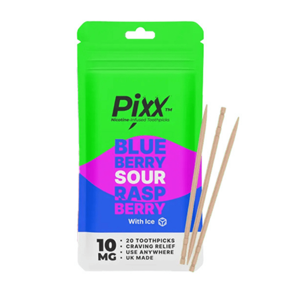 PIXX Nicotine Toothpicks Blueberry Sour Raspberry - EUK