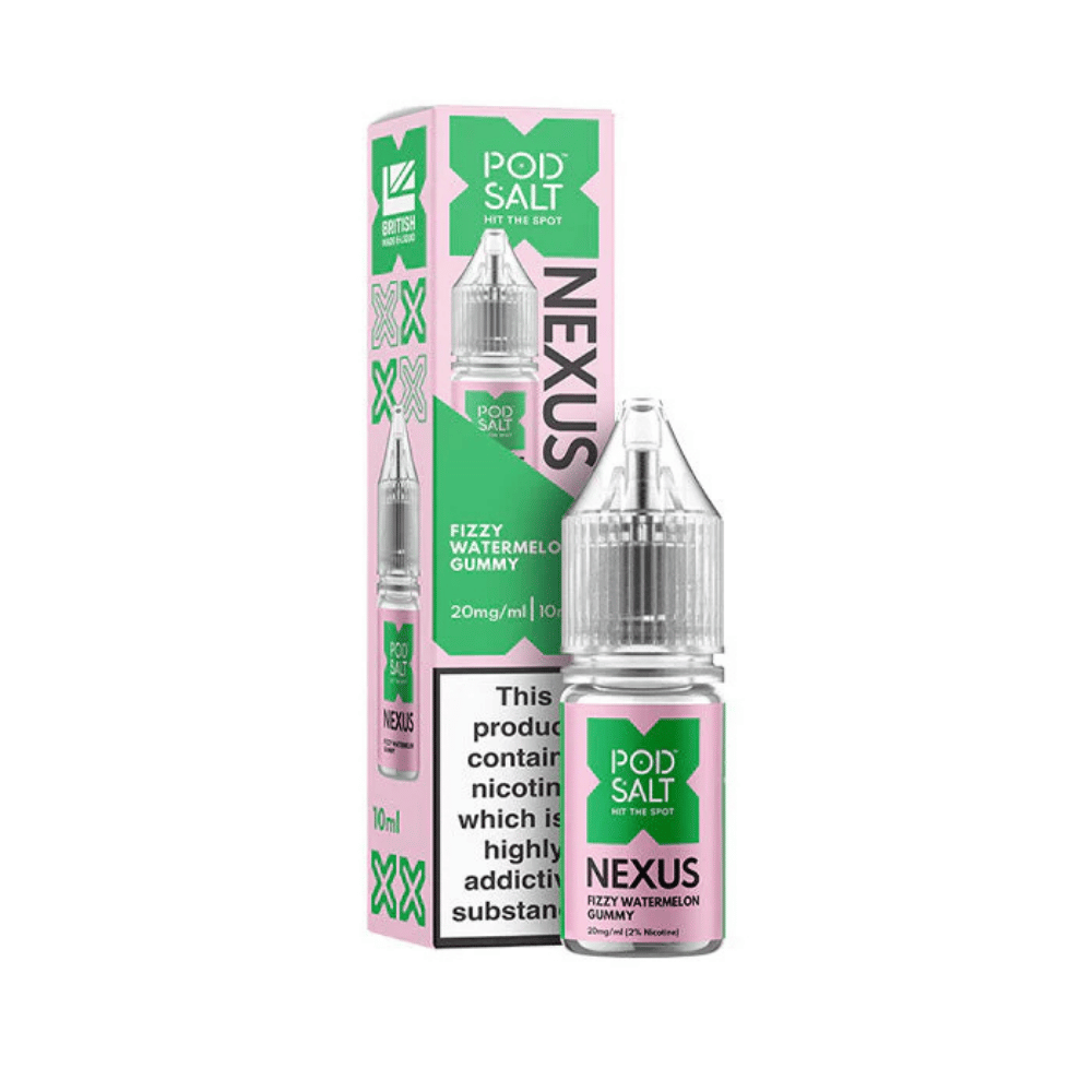 Pod Salt Nexus Fizzy Watermelon Gummy Nic Salt E - Liquid - EUK