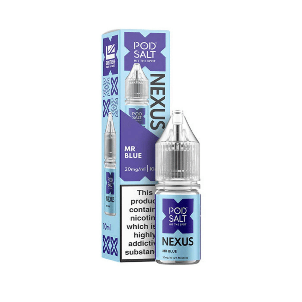 Pod Salt Nexus Mr Blue Nic Salt E - Liquid - EUK