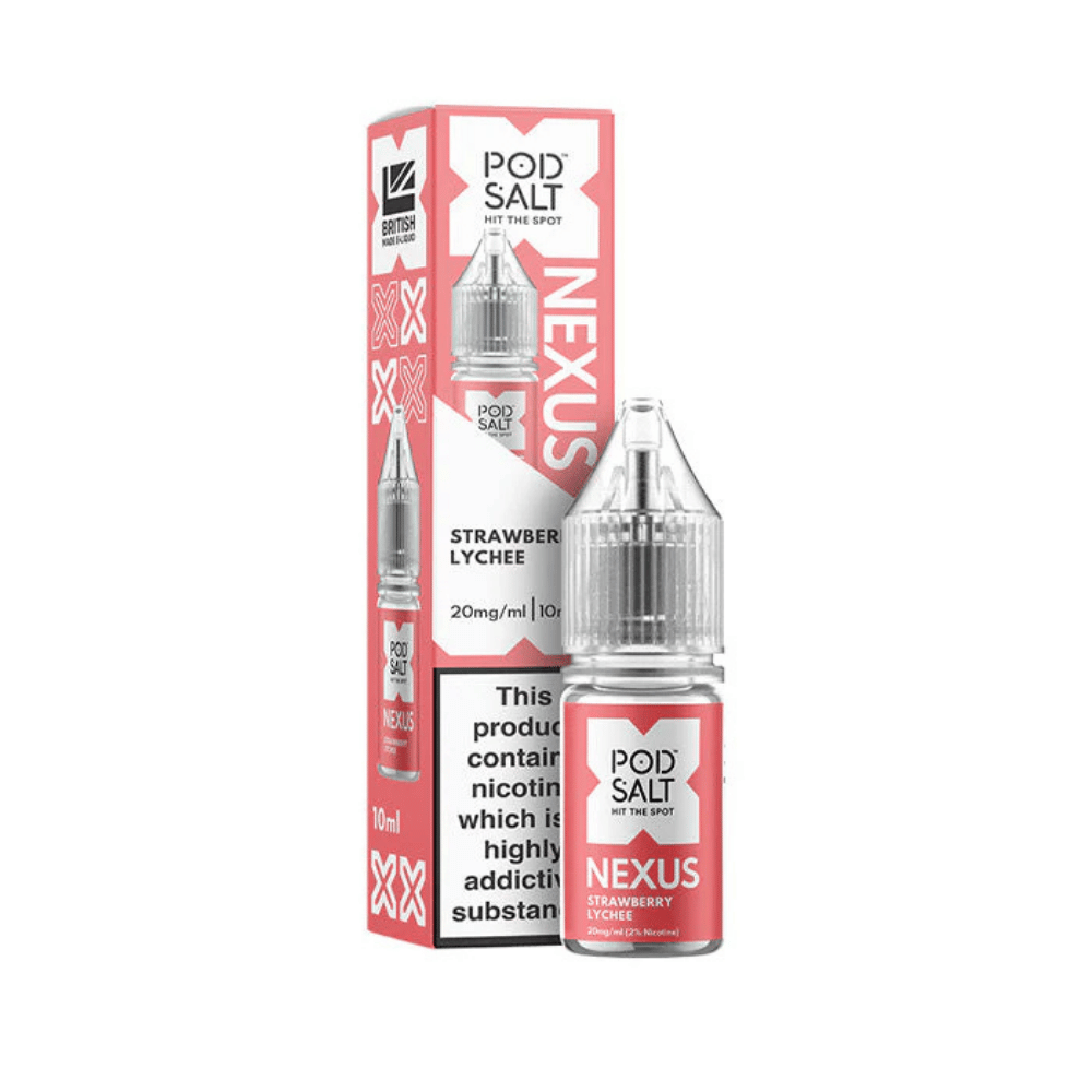 Pod Salt Nexus Strawberry Lychee Nic Salt E - Liquid - EUK
