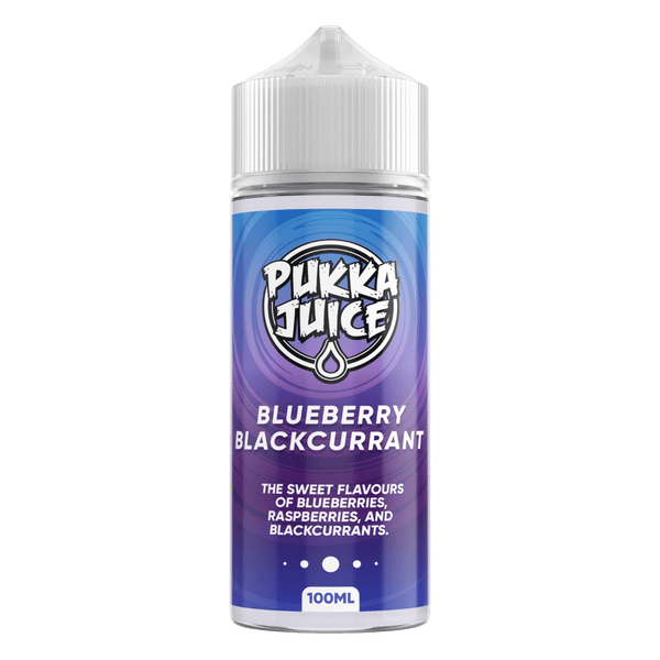 Pukka Juice 100ml E-liquid Shortfill Blueberry Blackcurrant