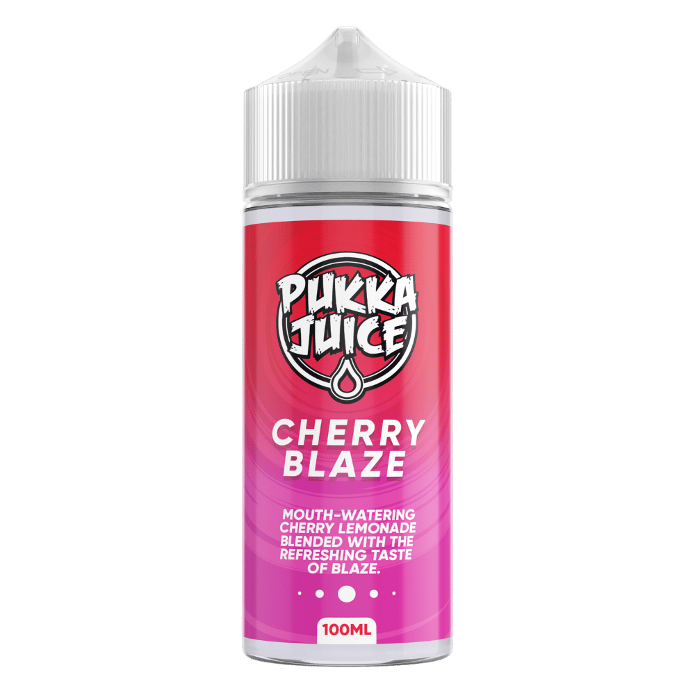 Pukka Juice 100ml E - liquid Shortfill Cherry Blaze - EUK