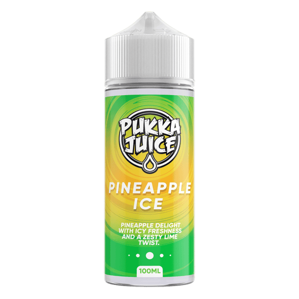 Pukka Juice 100ml E-liquid Shortfill Pineapple Ice