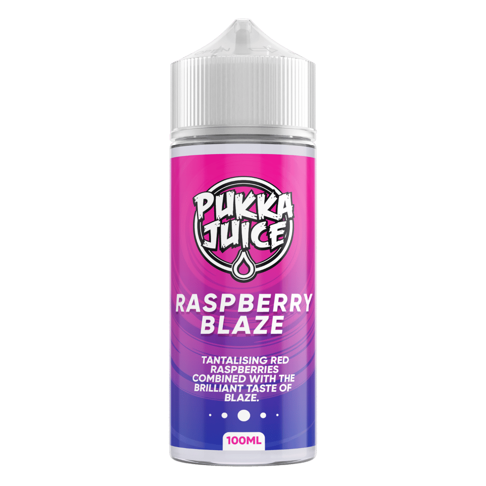 Pukka Juice 100ml E - liquid Shortfill Raspberry Blaze - EUK