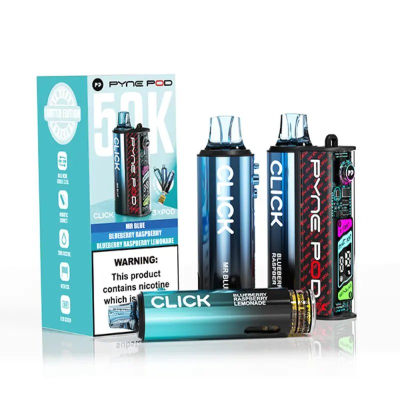 Pyne Pod Click 50k Prefilled Kit Blue Edition - EUK