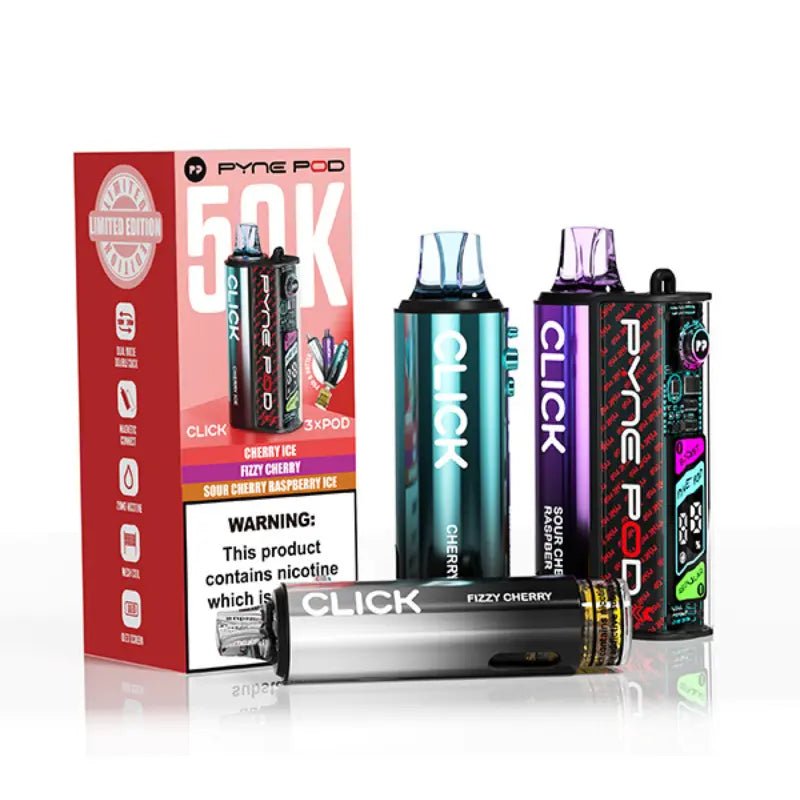 Pyne Pod Click 50k Prefilled Kit Cherry Edition - EUK