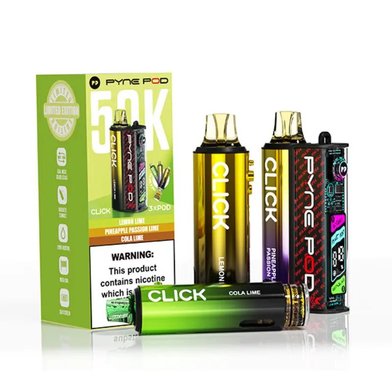 Pyne Pod Click 50k Prefilled Kit Lime Edition - EUK