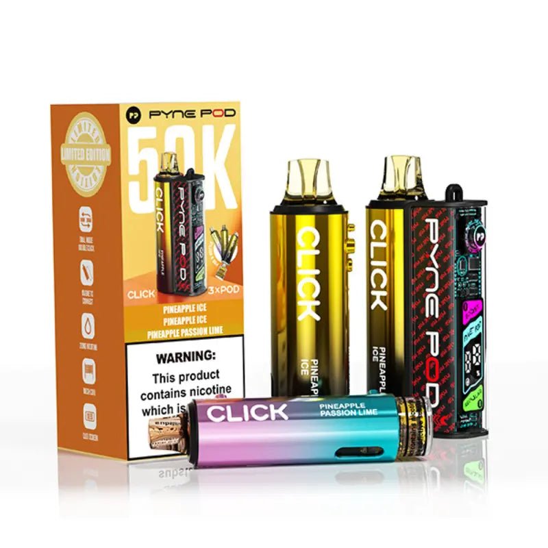 Pyne Pod Click 50k Prefilled Kit Pineapple Edition - EUK