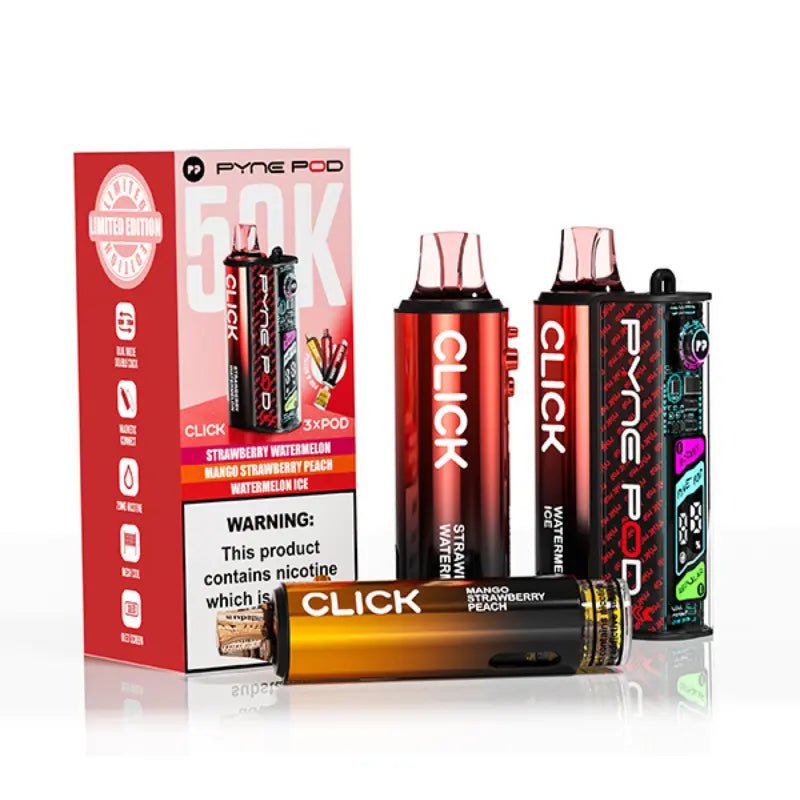 Pyne Pod Click 50k Prefilled Kit Red Edition - EUK