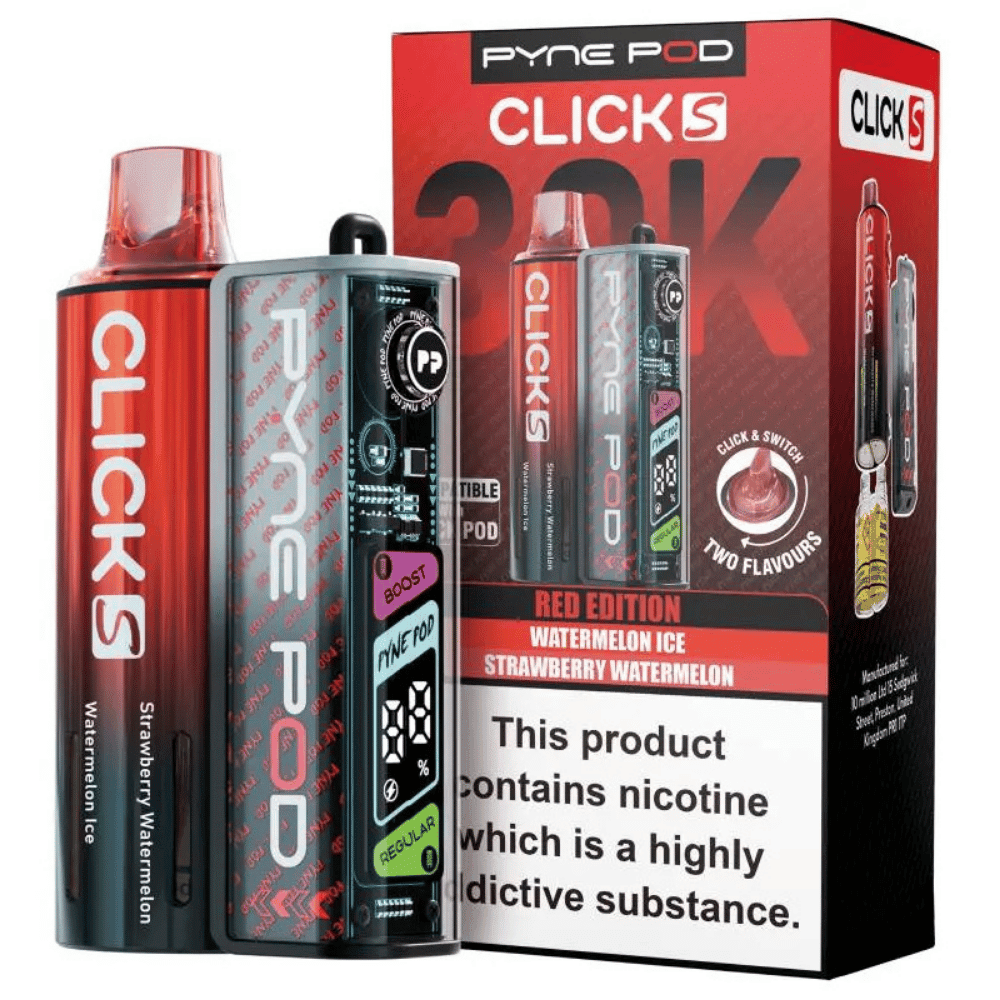 Pyne Pod Click S 30K Pod Kit Red Edition - EUK