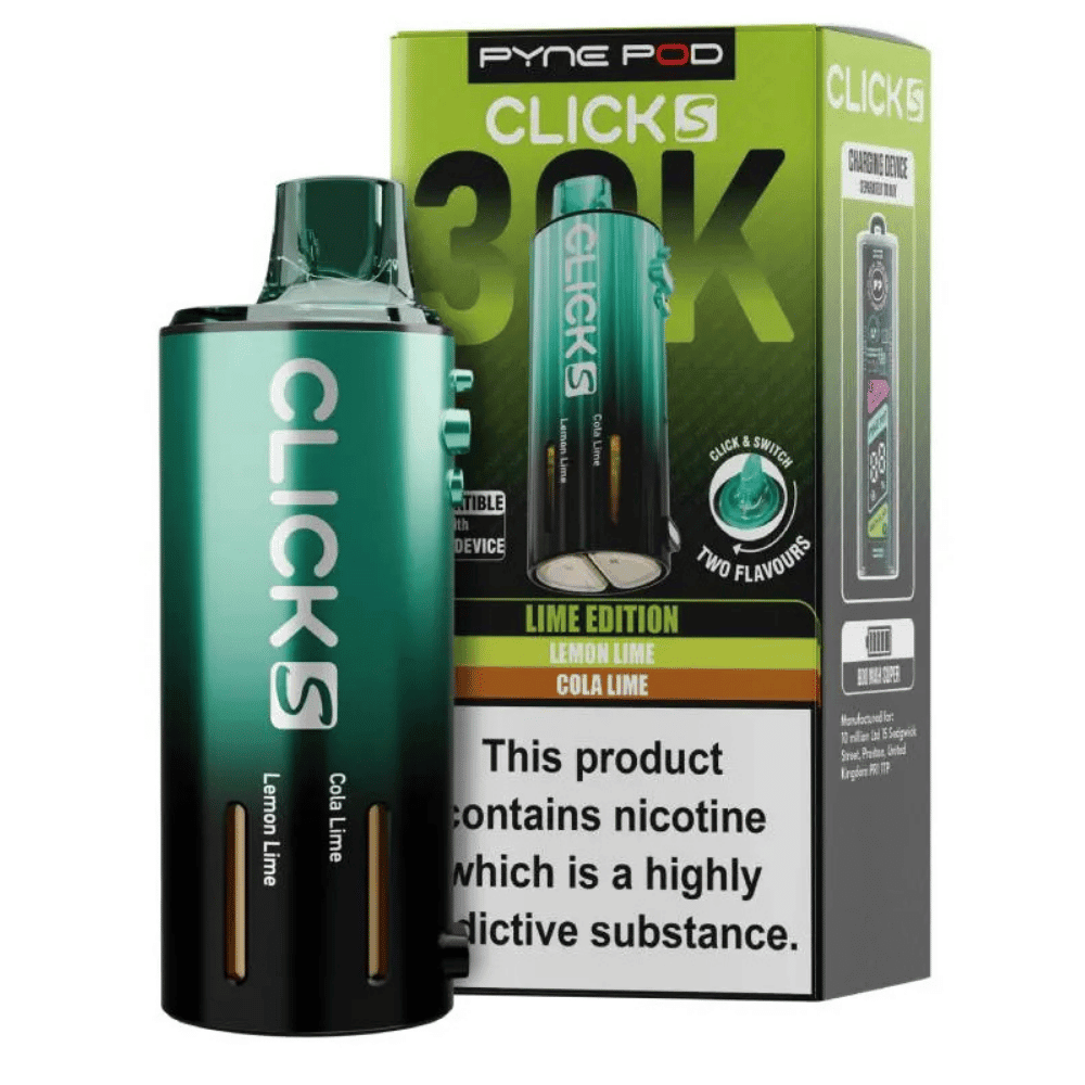 Pyne Pod Click S 30K Refill Pack Lime Edition - EUK