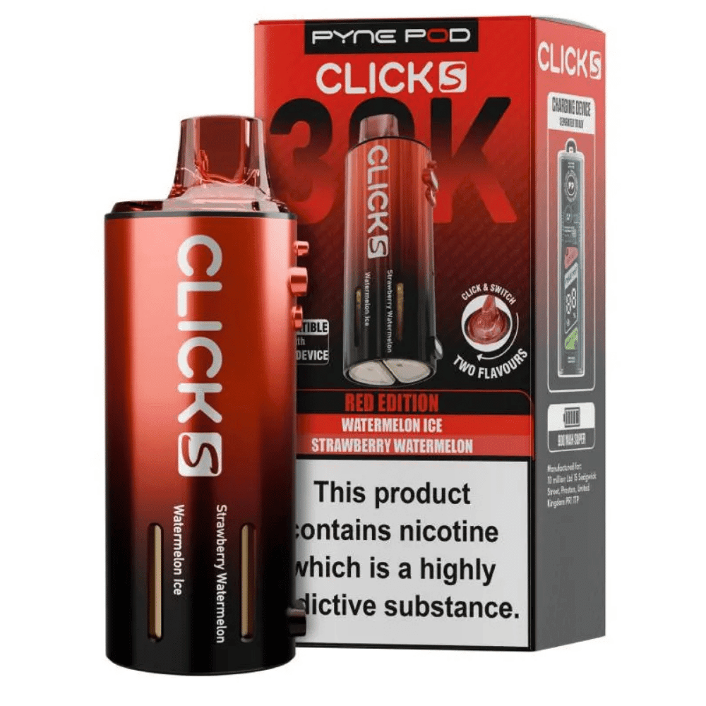 Pyne Pod Click S 30K Refill Pack Red Edition - EUK