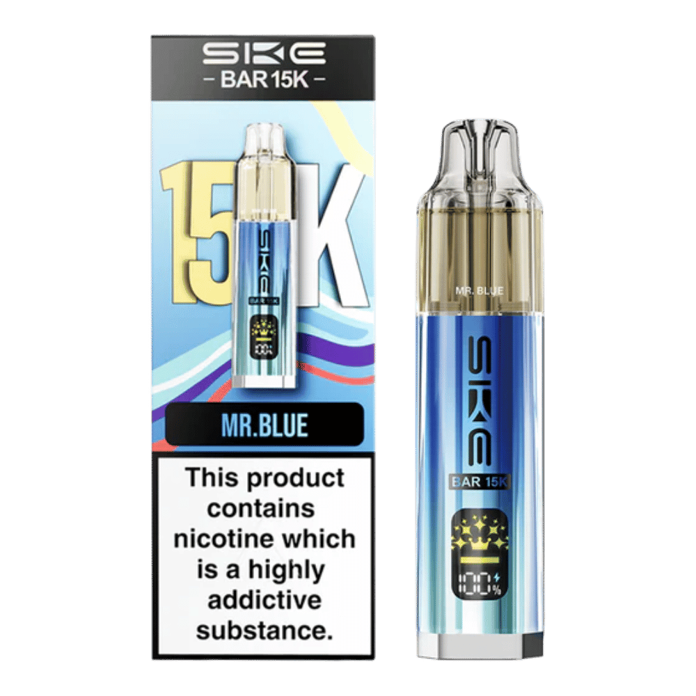 SKE Bar 15K Prefilled Pod Kit Mr Blue - EUK