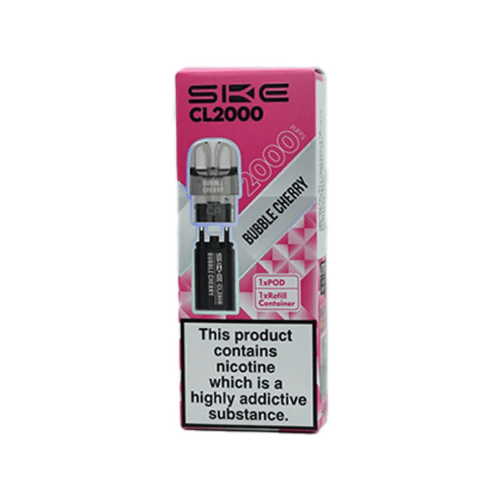 SKE CL2000 Prefilled Pods Bubble Cherry - EUK