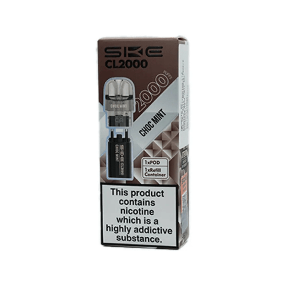 SKE CL2000 Prefilled Pods Choc Mint - EUK