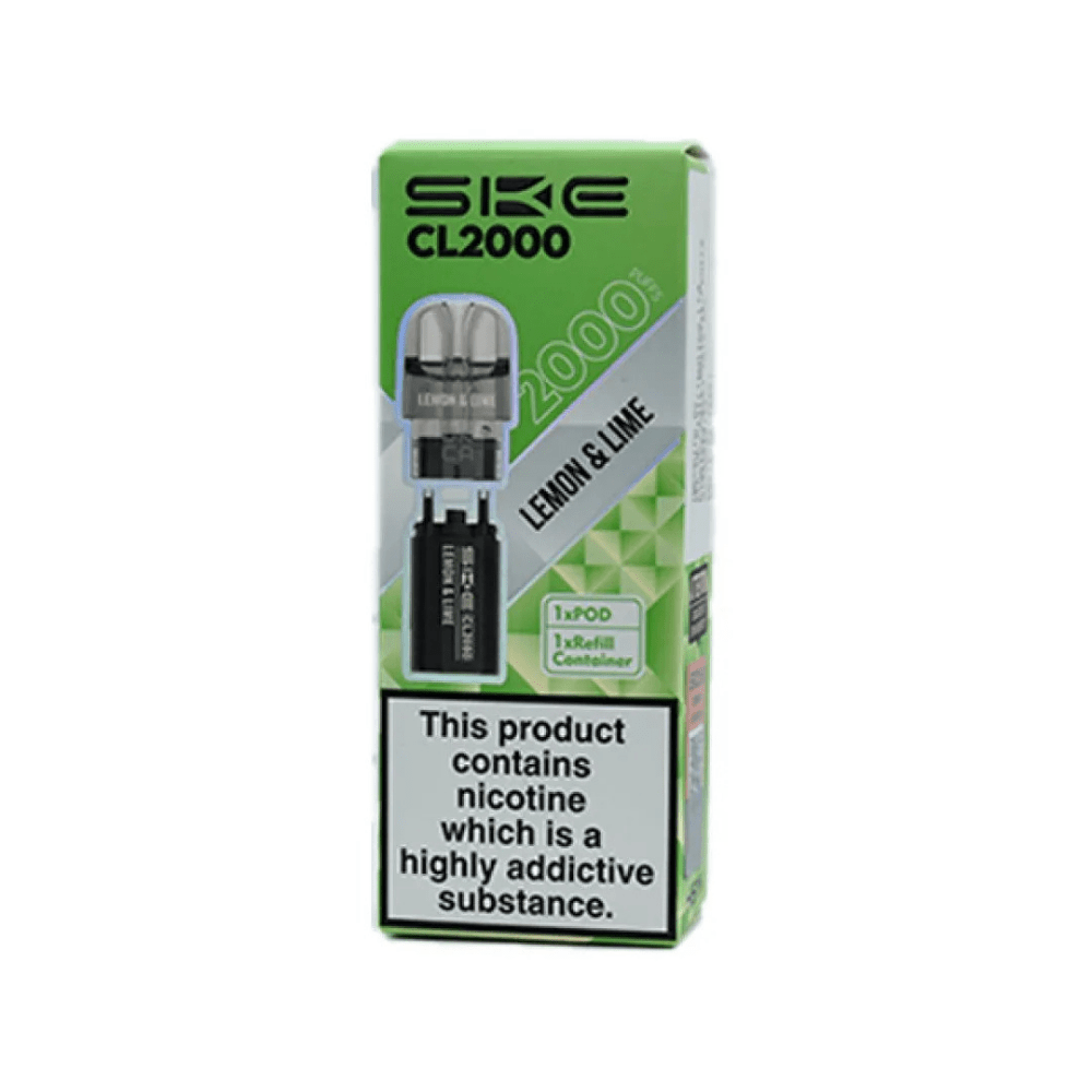 SKE CL2000 Prefilled Pods Lemon & Lime - EUK