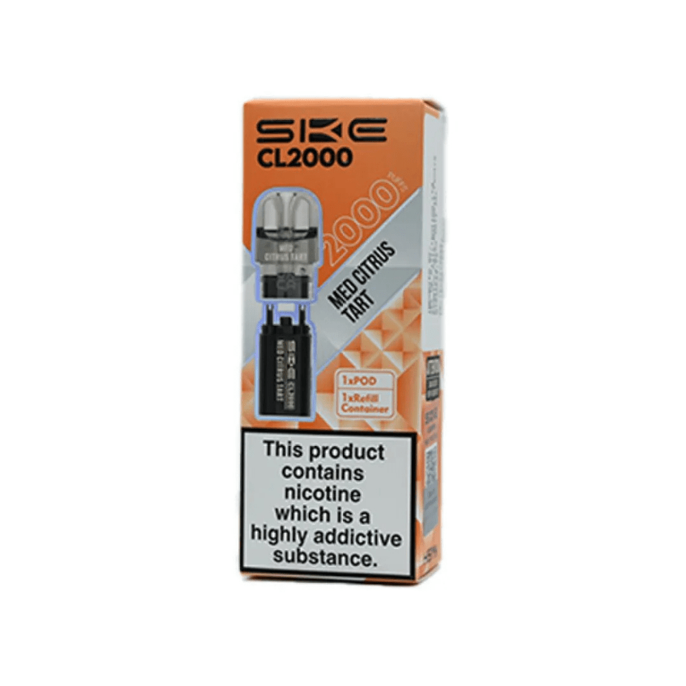 SKE CL2000 Prefilled Pods Med Citrus Tart - EUK