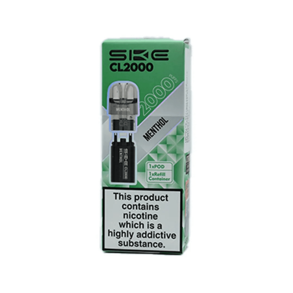 SKE CL2000 Prefilled Pods Menthol - EUK