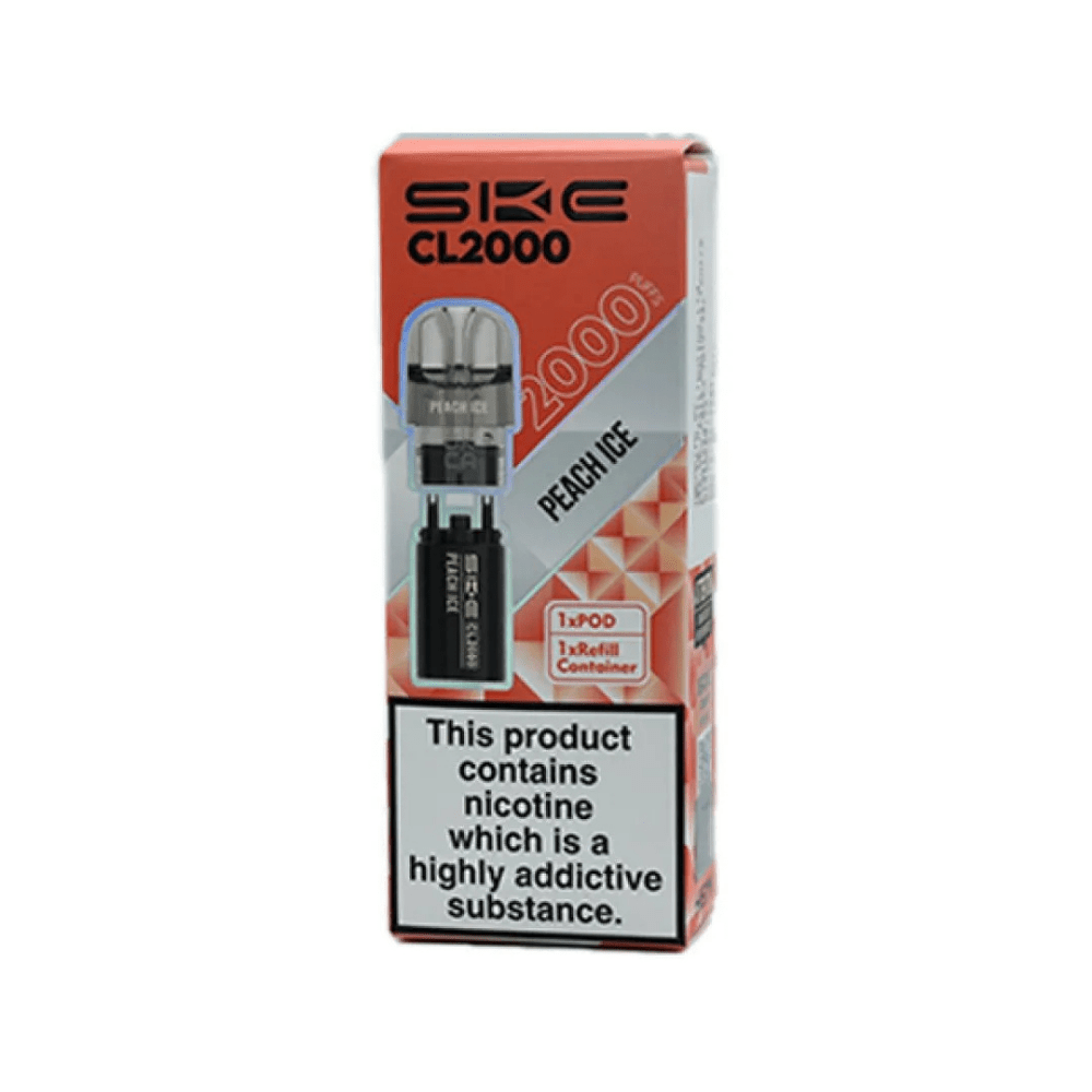 SKE CL2000 Prefilled Pods Peach Ice - EUK