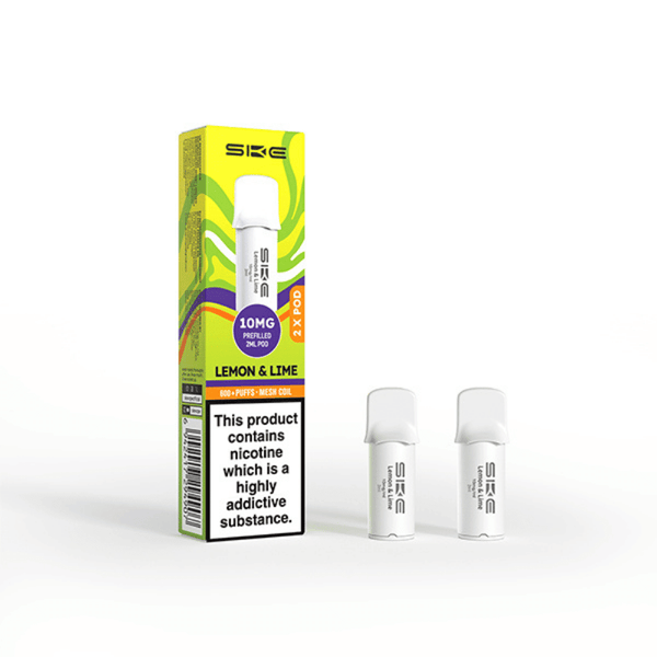 SKE Crystal Pro 600 Prefilled Pods Lemon & Lime 10mg