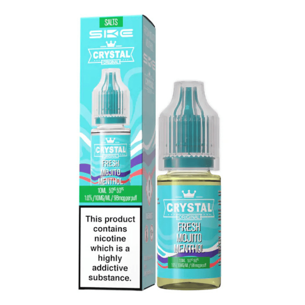 SKE Crystal Salts Fresh Menthol Mojito E Liquid 10ml - EUK