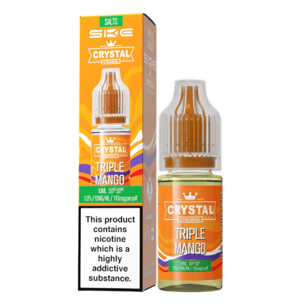 SKE Crystal Salts Triple Mango E Liquid 10ml - EUK