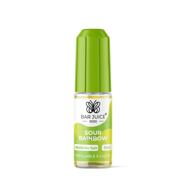 Sour Rainbow Nic Salt E-Liquid by Bar Juice 5000