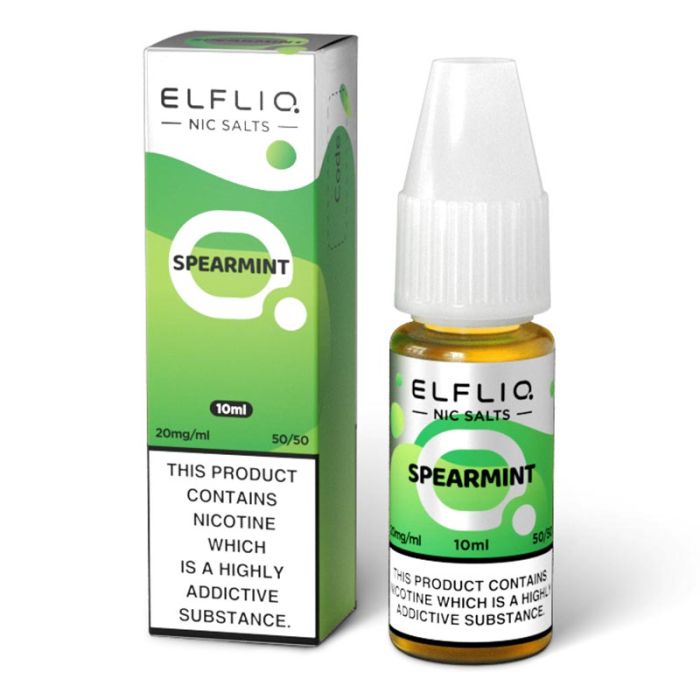 Spearmint Elf Bar Elfliq Nic Salt E-Liquid - EUK