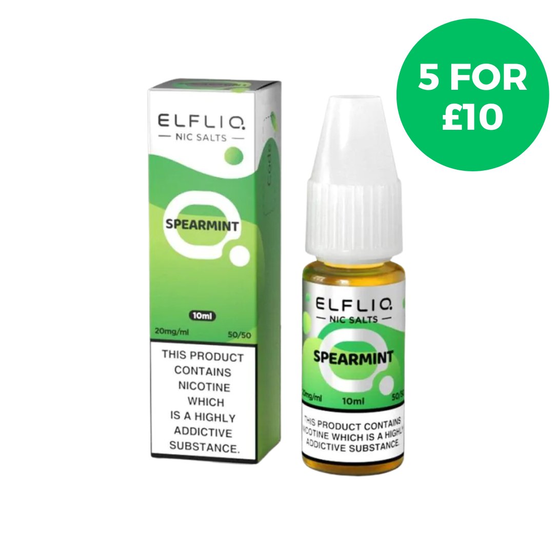 Spearmint Elf Bar Elfliq Nic Salt E - Liquid - EUK