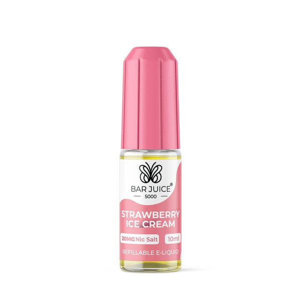 Strawberry Ice Cream Nic Salt E-Liquid by Bar Juice 5000