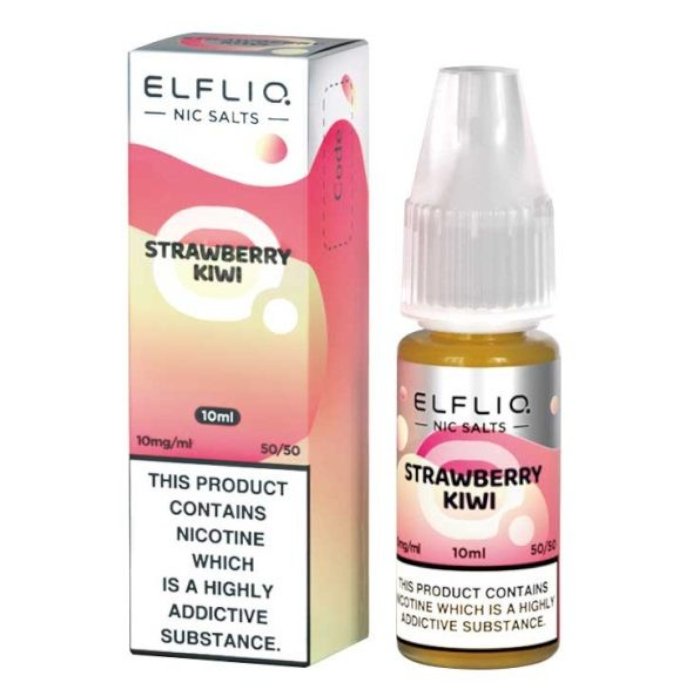 Strawberry Kiwi Elf Bar Elfliq Nic Salt E-Liquid - EUK