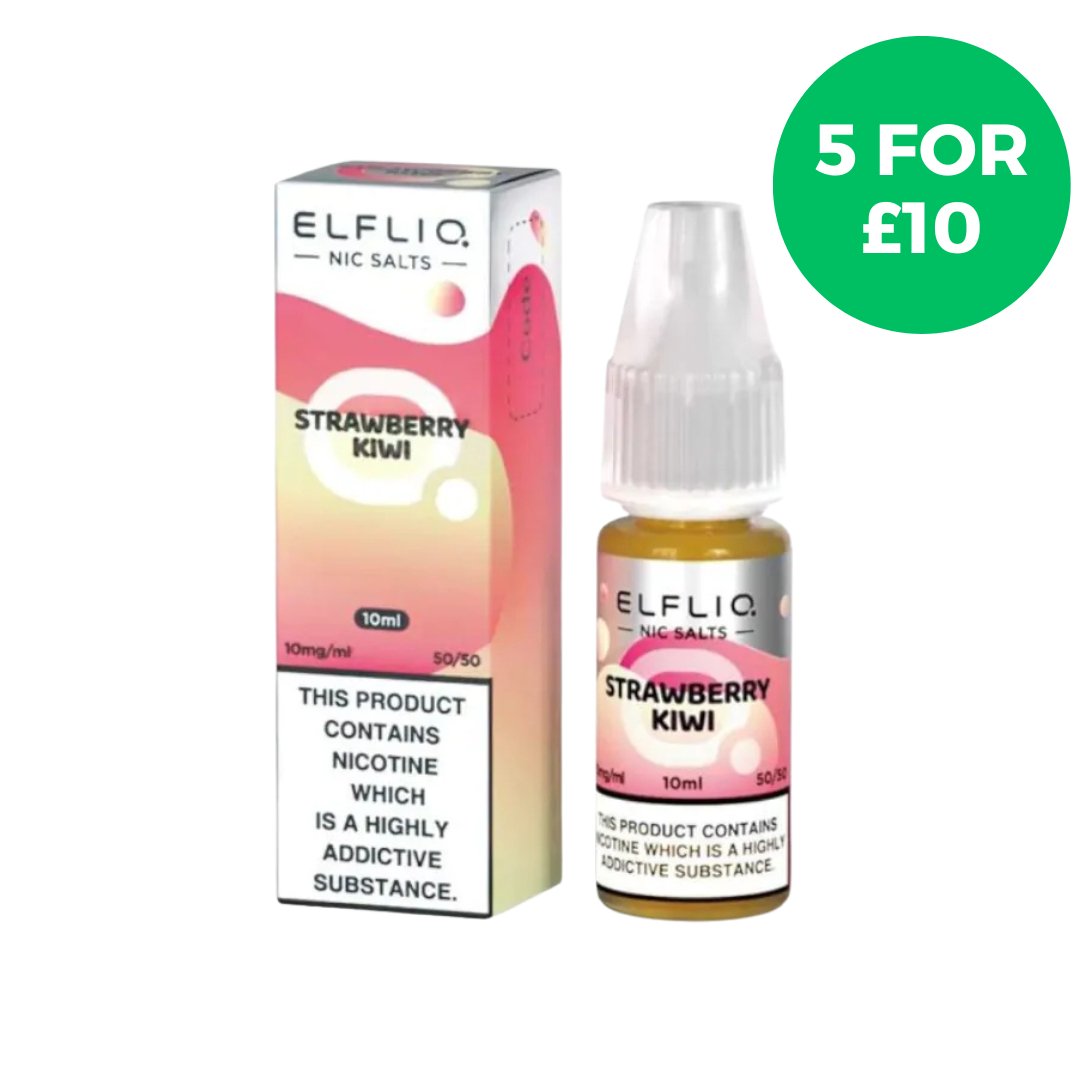 Strawberry Kiwi Elf Bar Elfliq Nic Salt E - Liquid - EUK