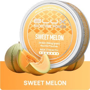 Sweet Melon Nicotine Pouches By Elux