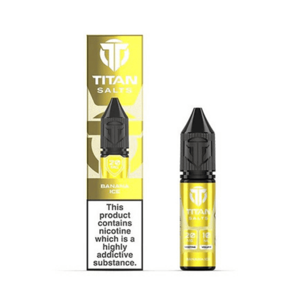 Titan Salt Banana Ice Nic Salt E Liquid