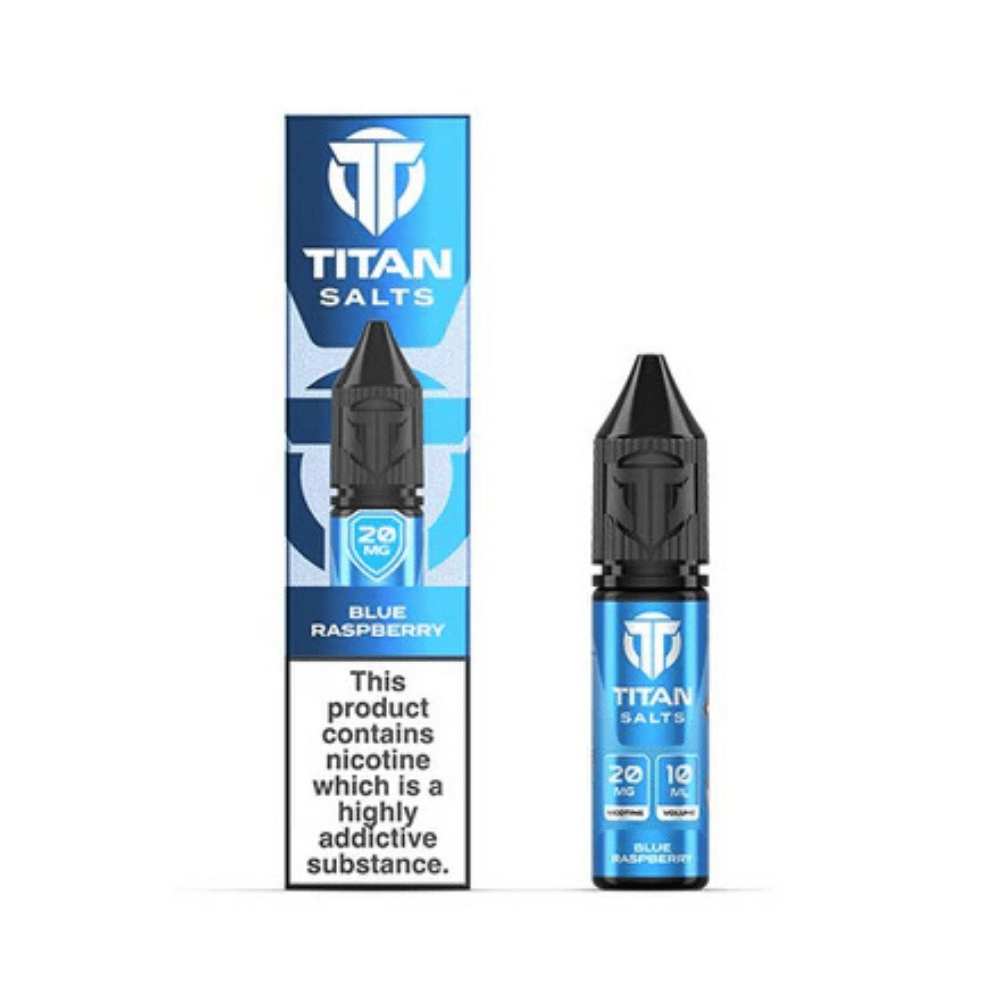 Titan Salt Blue Raspberry Nic Salt E Liquid - EUK