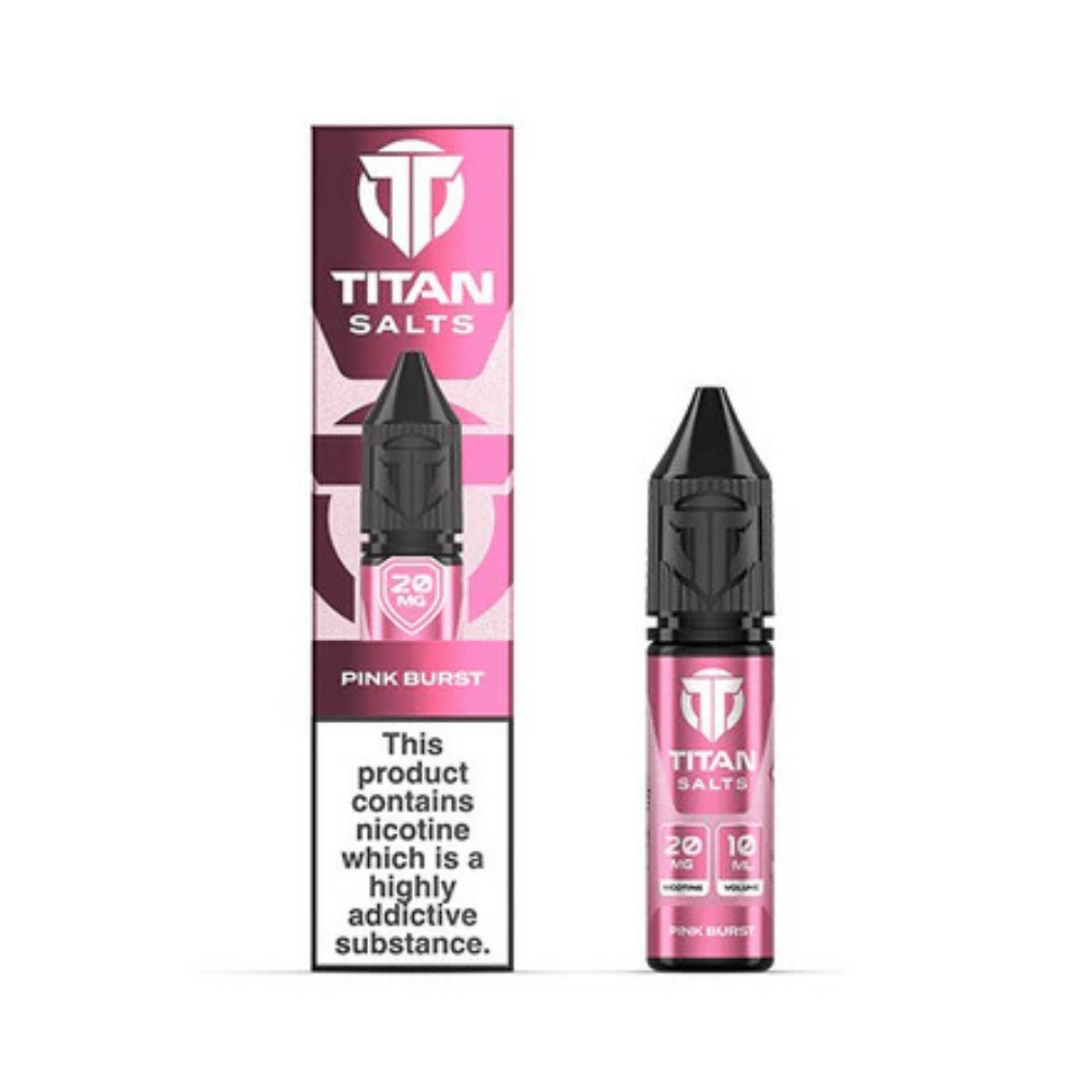 Titan Salt Pink Burst Nic Salt E Liquid - EUK