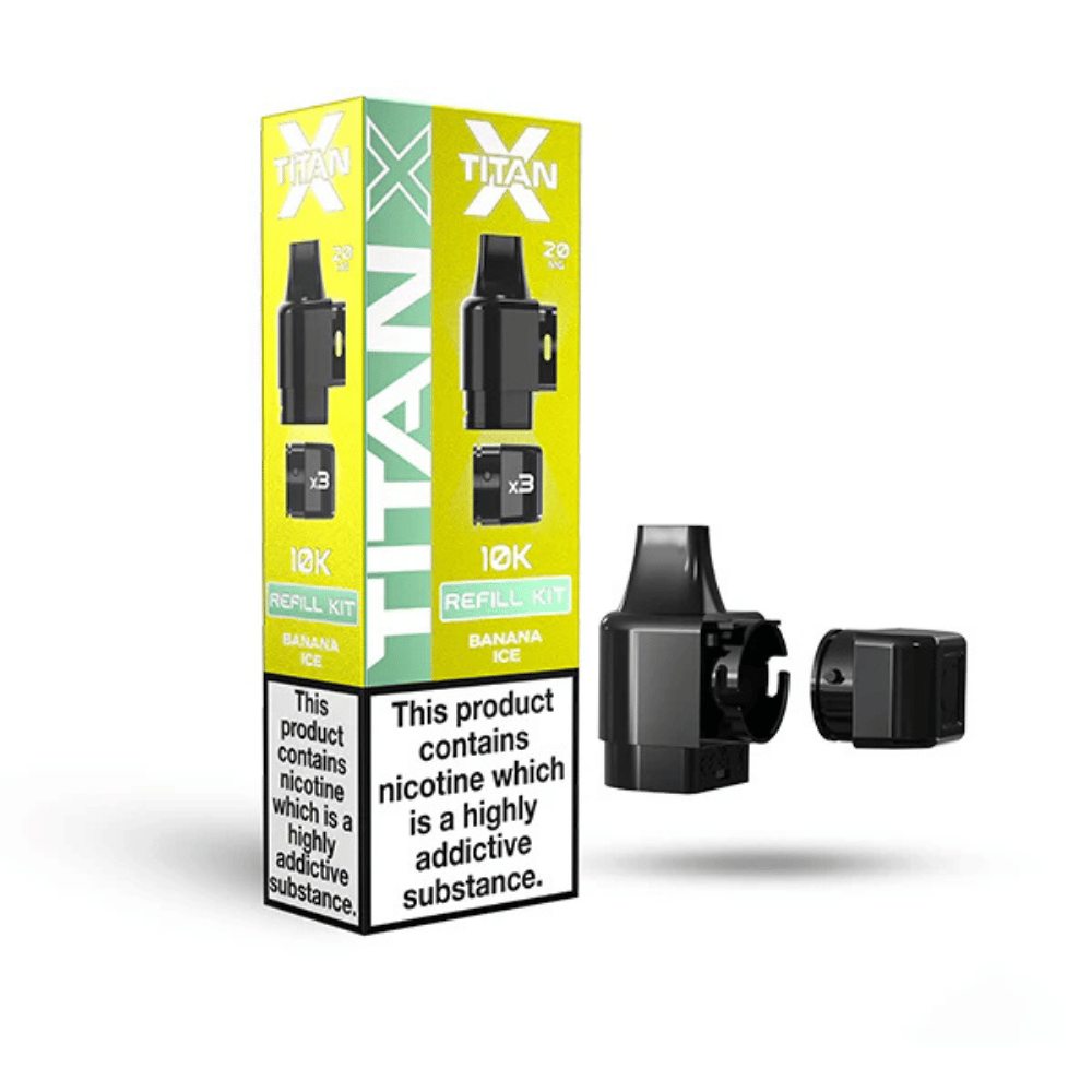 Titan X Prefilled Pod Banana Ice - EUK