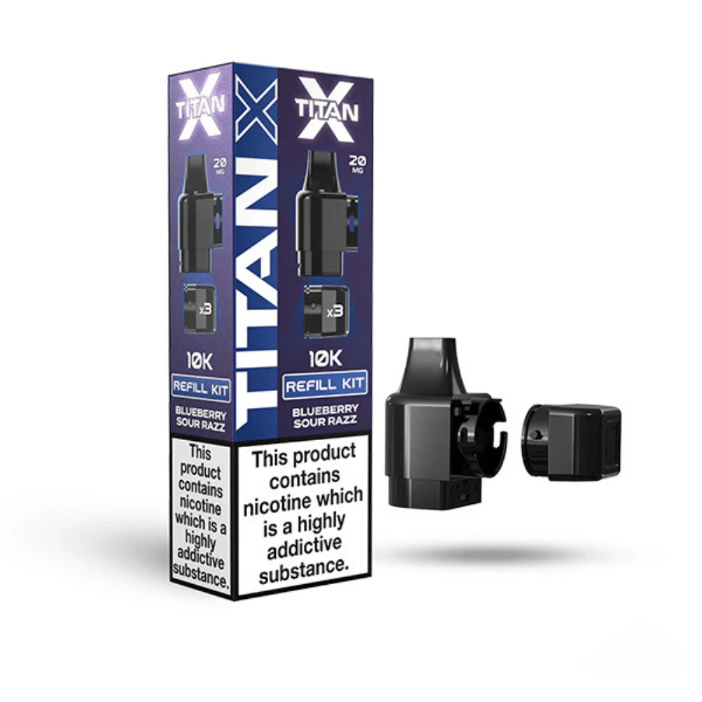 Titan X Prefilled Pod Blueberry Sour Razz - EUK