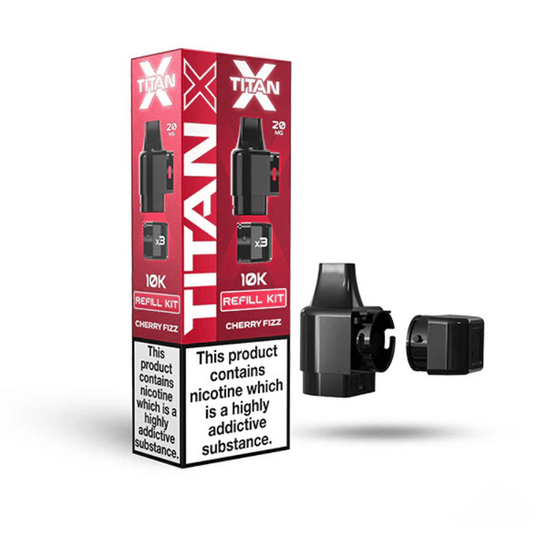 Titan X Prefilled Pod Cherry Fizz