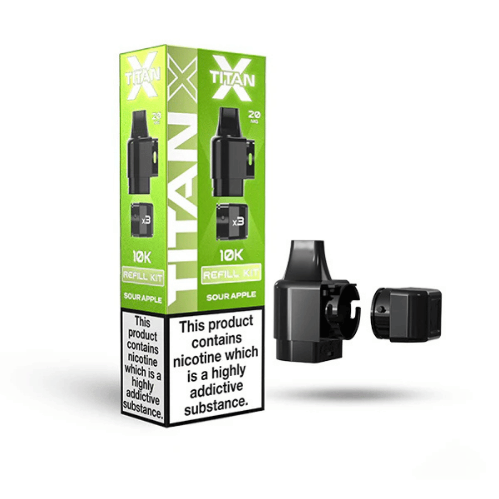 Titan X Prefilled Pod Sour Apple - EUK