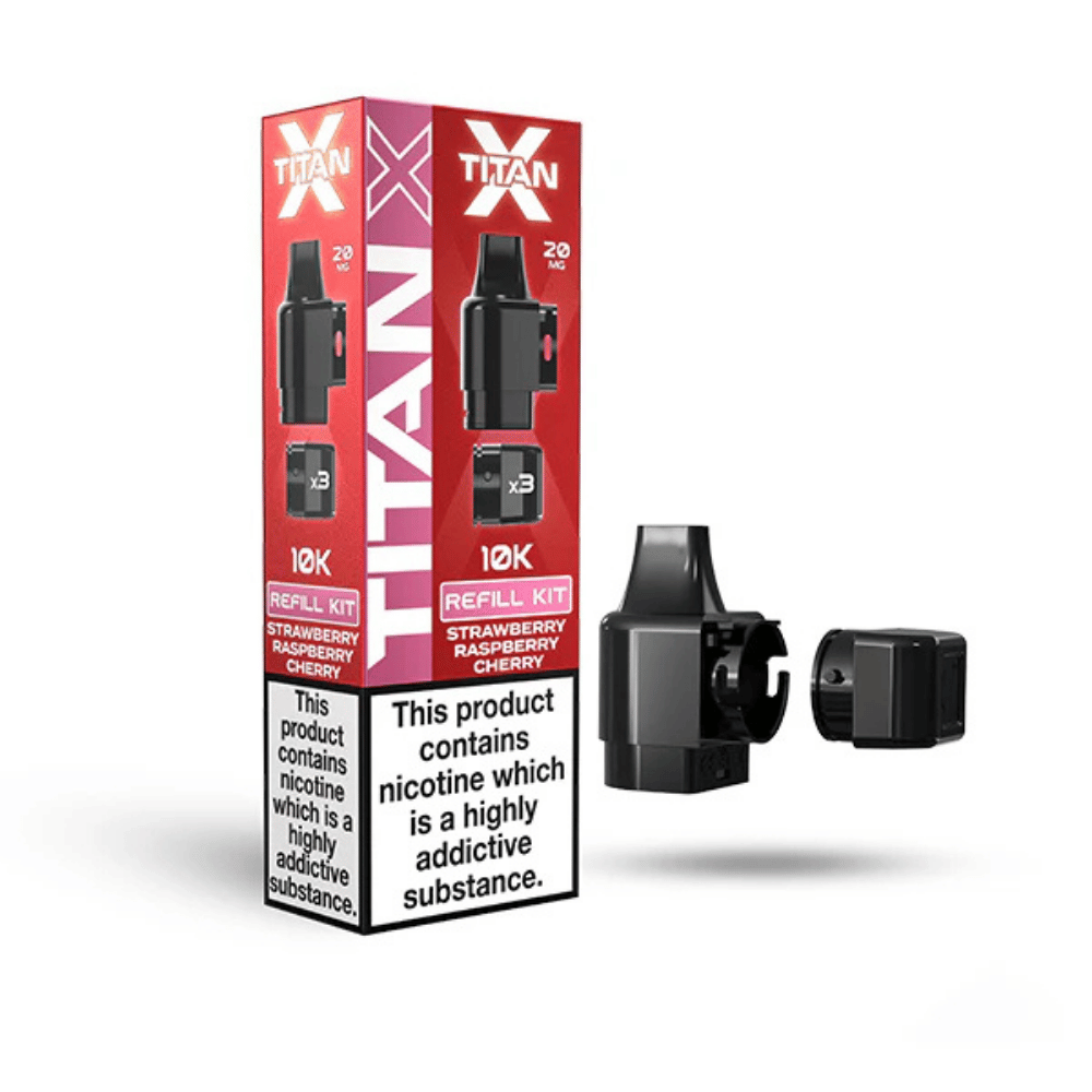 Titan X Prefilled Pod Strawberry Raspberry Cherry - EUK