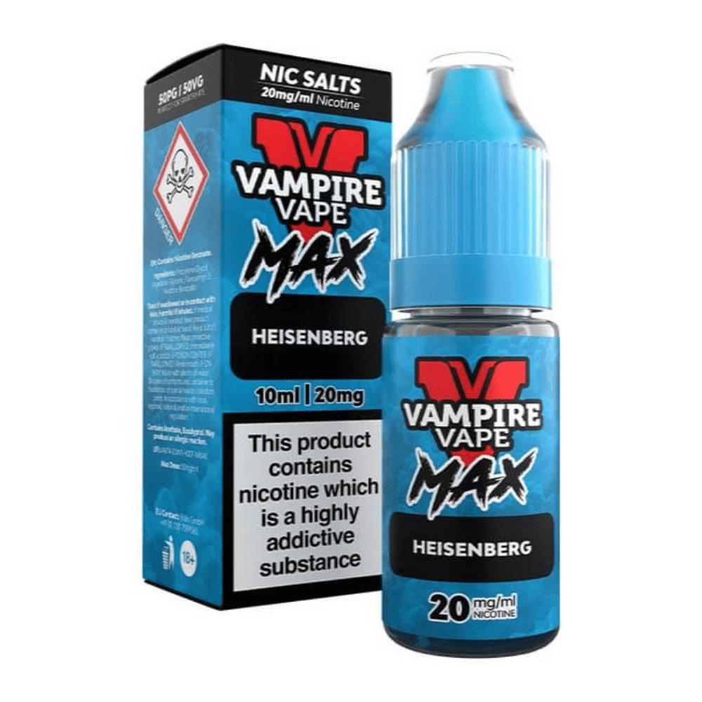 Vampire Vape Max Heisenberg Nic Salt E - Liquid 10ml - EUK
