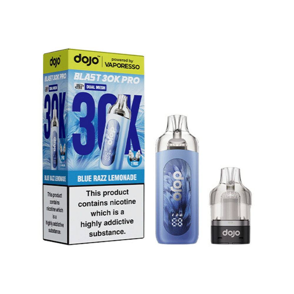 Vaporesso Dojo Blast 30K Pro Prefilled Pod Kit Blue Razz Lemonade - EUK