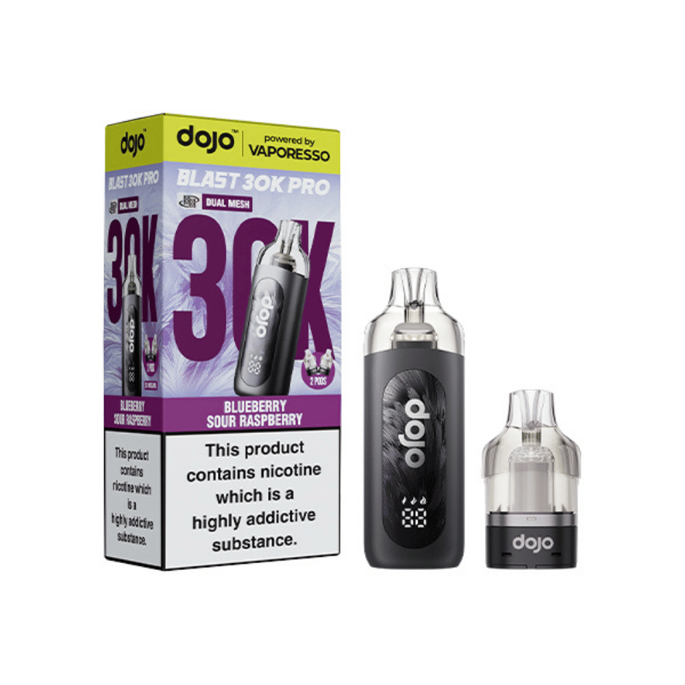 Vaporesso Dojo Blast 30K Pro Prefilled Pod Kit Blueberry Sour Raspberry - EUK