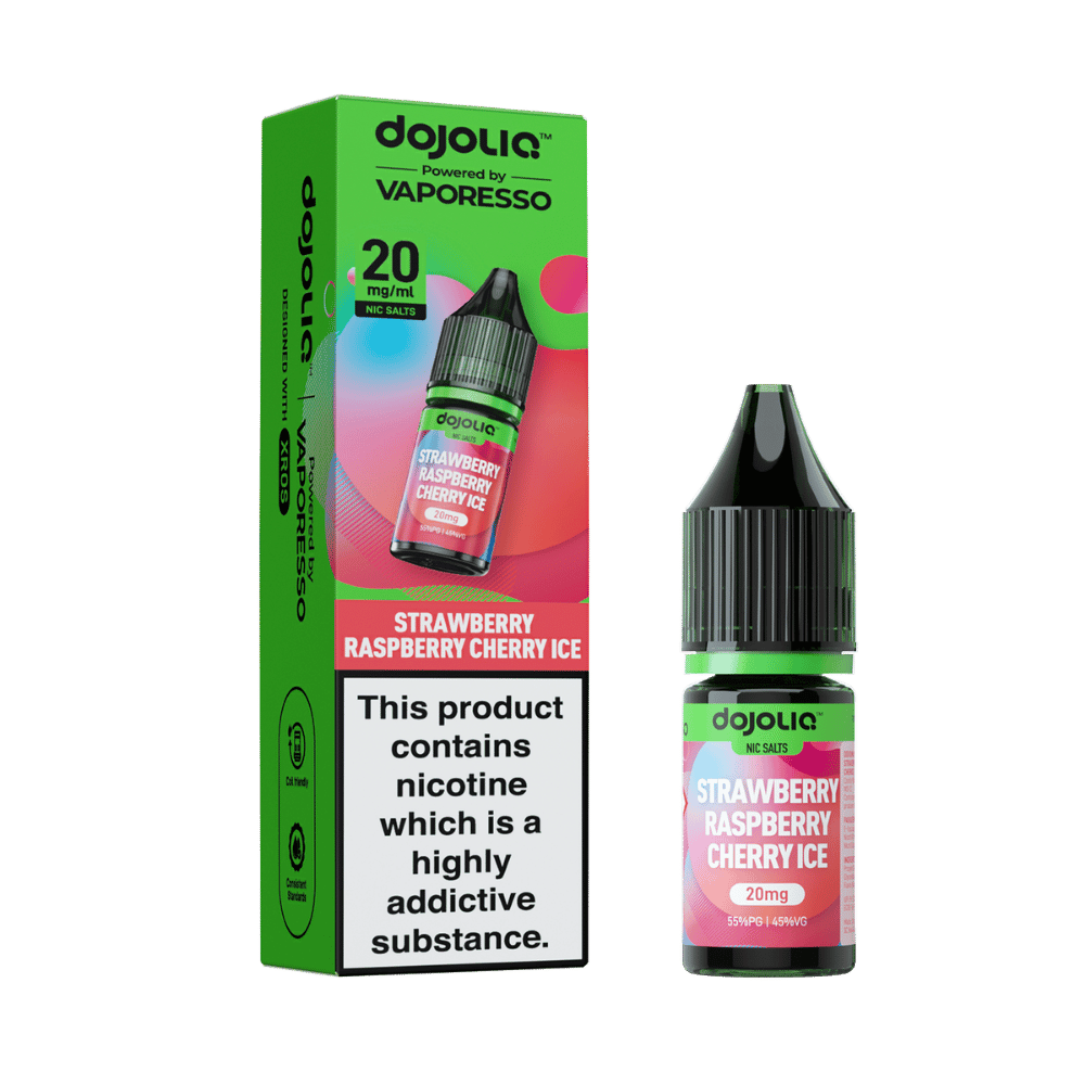 Vaporesso DOJO LIQ Strawberry Raspberry Cherry Ice Nic Salt - EUK
