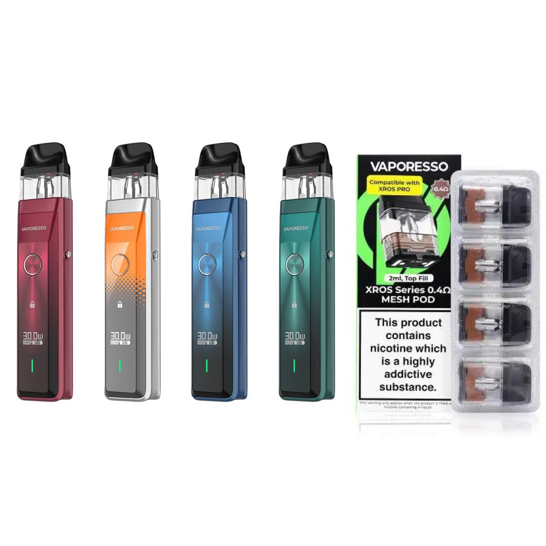 Vaporesso Xros Pro Pod Kit Bundle - EUK