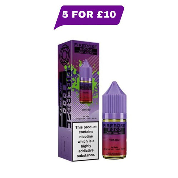 Vim-Tru Nic Salt E-Liquid By Firerose