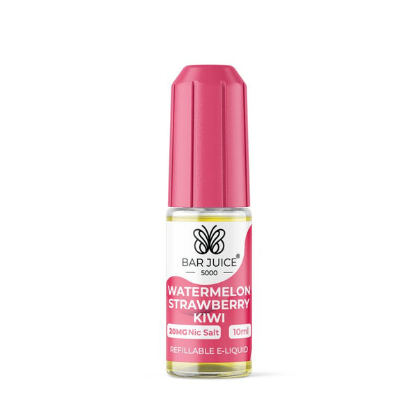 Watermelon, Strawberry & Kiwi Nic Salt E-Liquid by Bar Juice 5000